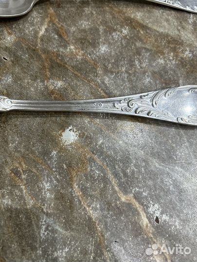 Ложки столовые мельхиор СССР