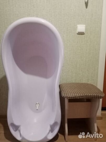 Ванночка для купания и круг