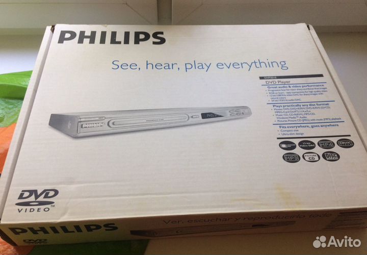 DVD плеер philips