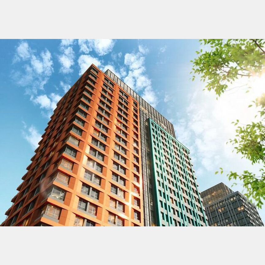 Квартира-студия, 35,1 м², 6/32 эт.