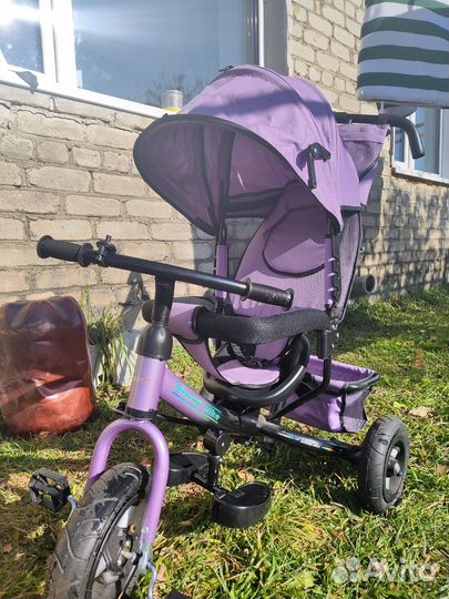 Велосипед для малышей с ручкой