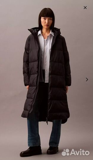 Пуховик пальто Calvin Klein новое оригинал
