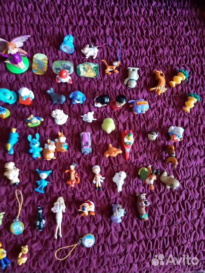 Большой пакет раритетных игрушек Kinder (2005-2015