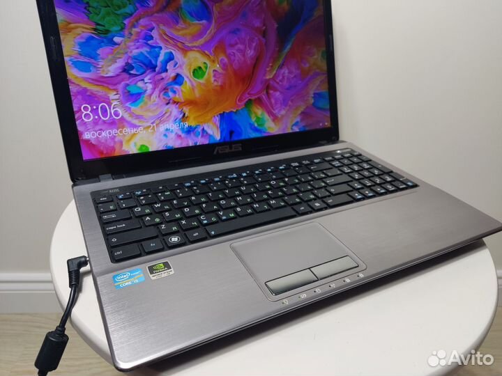 Мощный, быстрый Asus Core i5, 6Gb, SSD128Gb, 540M