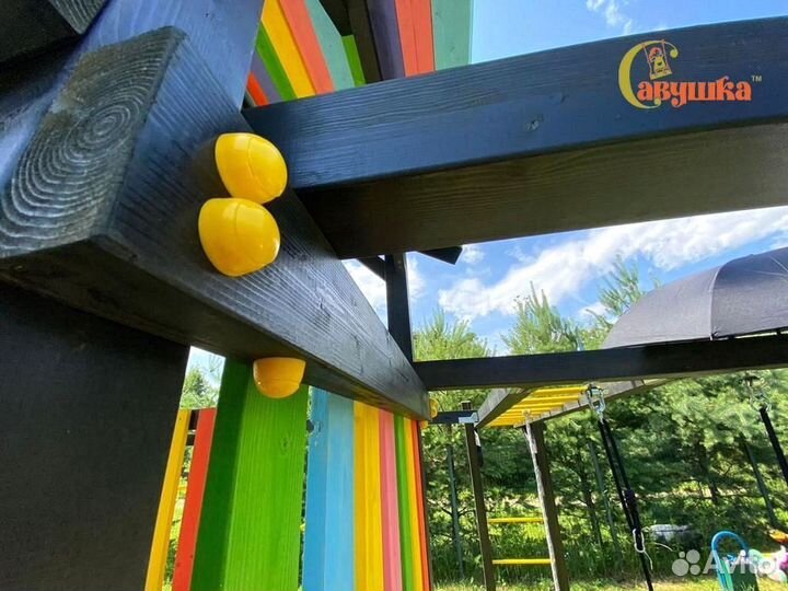 Детская площадка Савушка 2 (Black Edition)