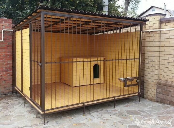 Вольер уличный для собак Ф-22