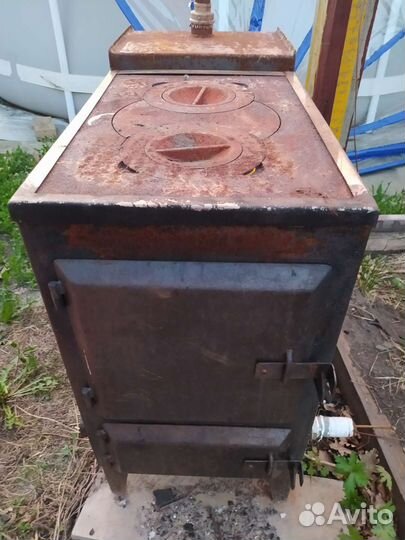 Твердотопливный котел б/у
