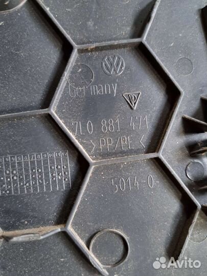 Накладка салазки сиденья на Porsche Cayenne