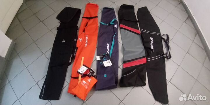 Чехлы для горных лыж, сноубордов, ботинок