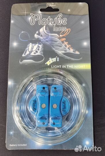 Шнурки с неоновой подсветкой Platube Laces
