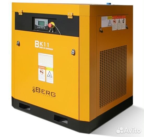 Компрессор винтовой berg 11 кВт
