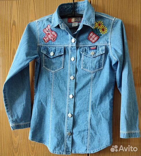 Юбка, рубашка джинсовая jordache