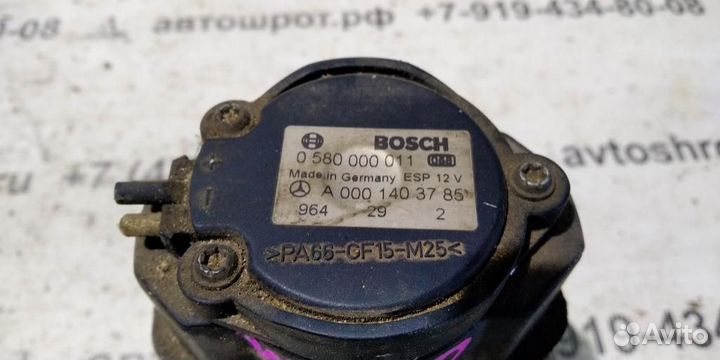 Нагнетатель воздуха (насос продувки) mersedesbenz