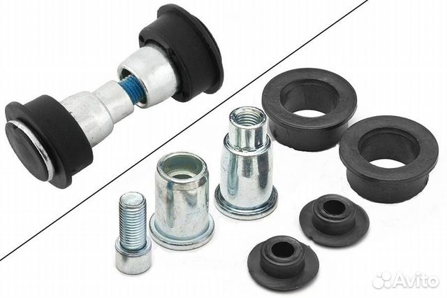 Втулка-ось на 2-х подвес L64mm (22x15mm)