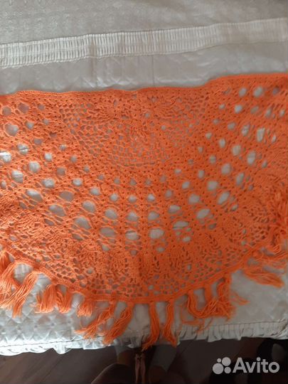 Платок шаль ручной работы