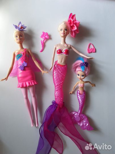 Кукла барби с одеждой
