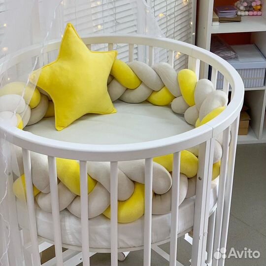 Кроватка трансформер из бука