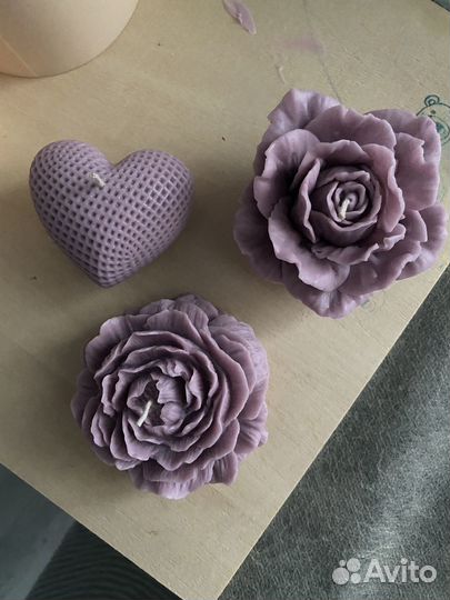 Свечи ручной работы на подарок