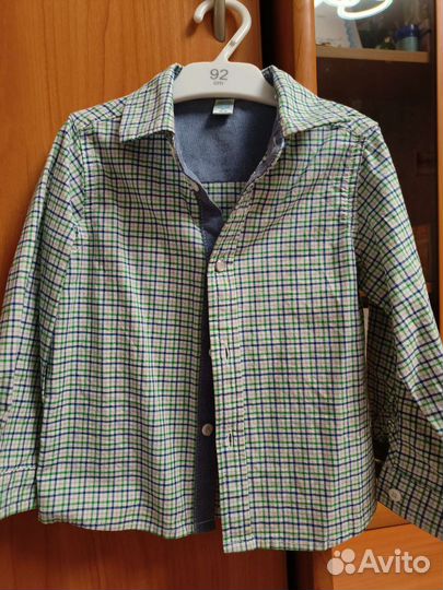 Рубашка детская для мальчиков