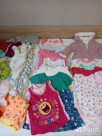 Пакет вещей для девочки с 3-9 мес