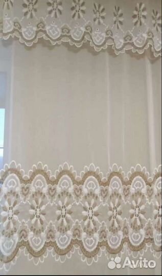 Штора тюлевая