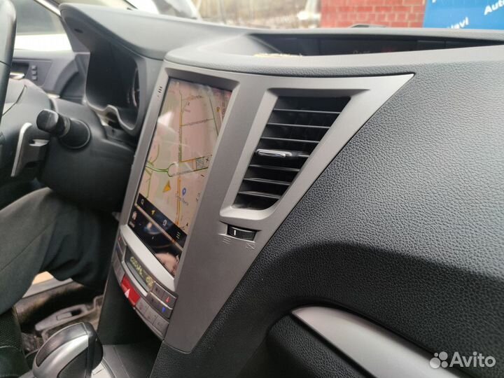 Android стиль Tesla для Legacy Outback, есть Teyes