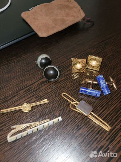 Запонки, заколка для, галстука