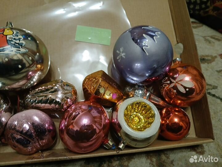 Елочные игрушки СССР