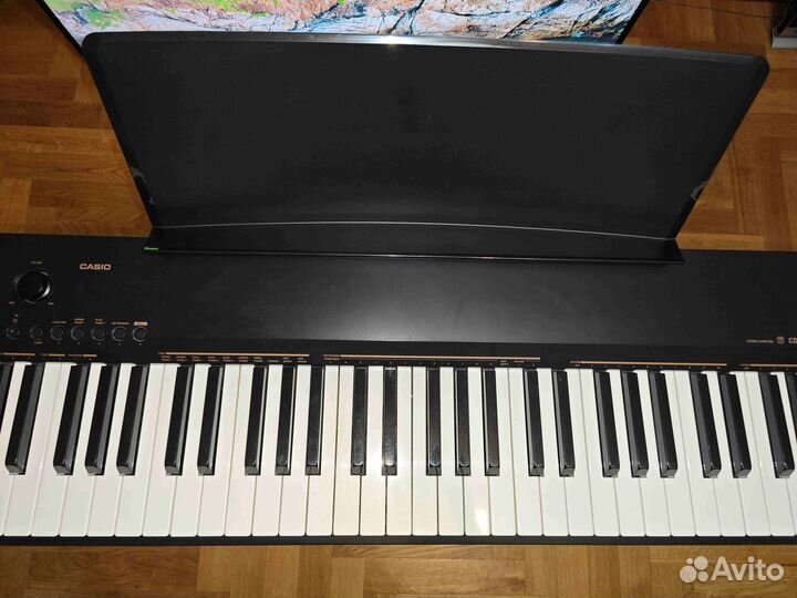 Цифровое пианино Casio CDP-130BK с подставкой