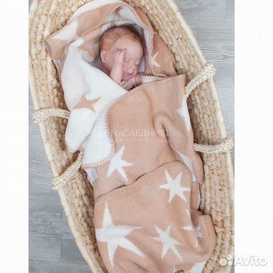 Хлопковое одеяло-плед Наследникъ 101