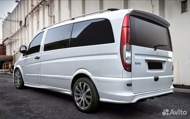 Обвес AMG GT на Mercedes Vito/Viano (W639) дорест