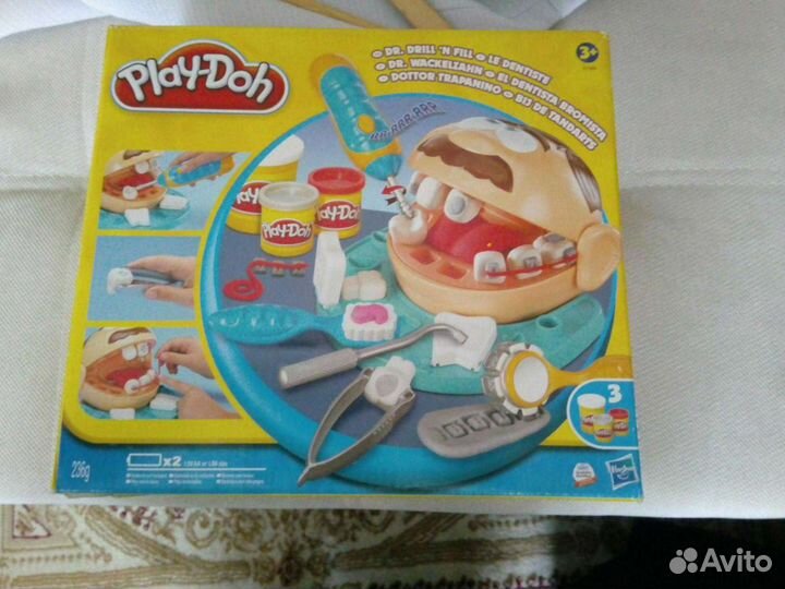 Набор плей до зубной врач, зубастик