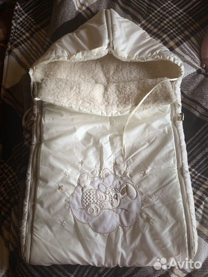 Зимний конверт в коляску