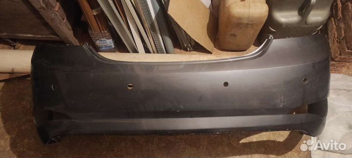 Задний бампер Hyundai Solaris I рест 86611-H5000