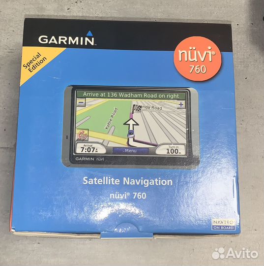 Навигатор Garmin nuvi 760