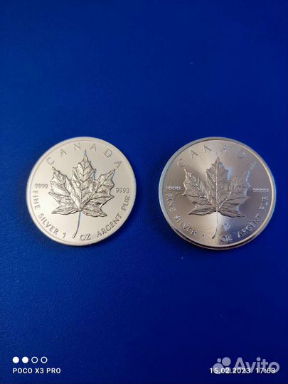5 долларов Канада 2012 и 2014гг