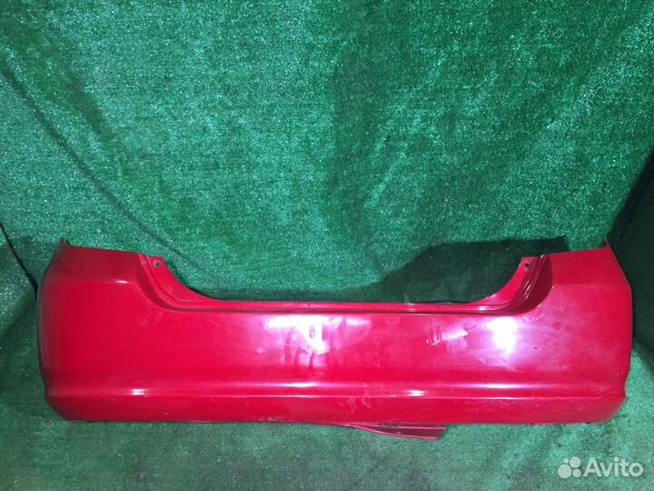 Бампер задний Honda FIT GD1GD2GD3GD4 Красныйцарапи