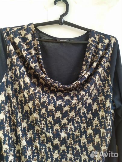 Блуза 56-58 крой по косой Италия elena miro