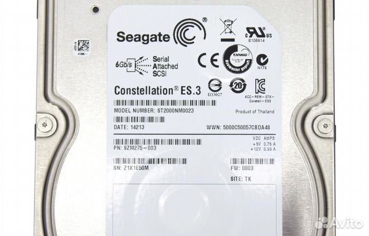 Серверный жесткий диск 3.5