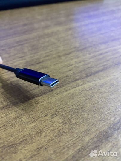 Переходник type c - jack 3.5(aux) + type c