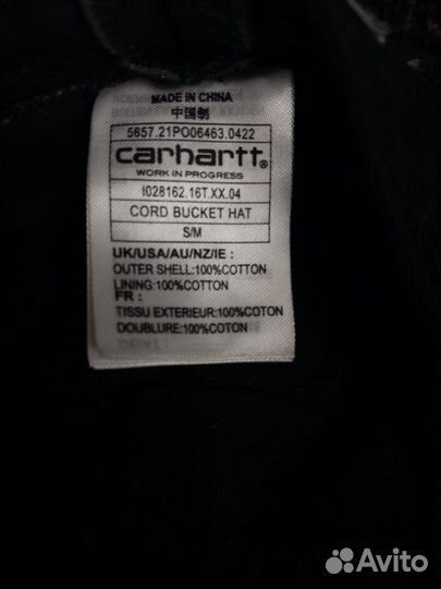 Панама carhartt оригинал