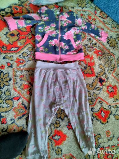 Вещи пакетом на девочку до 1.5 лет