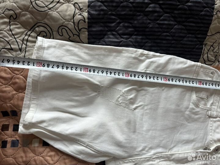 Джинсовые шорты белые