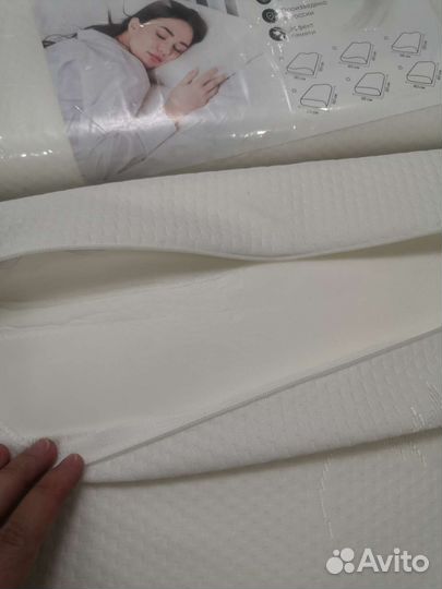 Новая ортопедическая подушка 50*30см