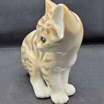 Фарфоровая статуэтка Котенок Кот Кошка лфз