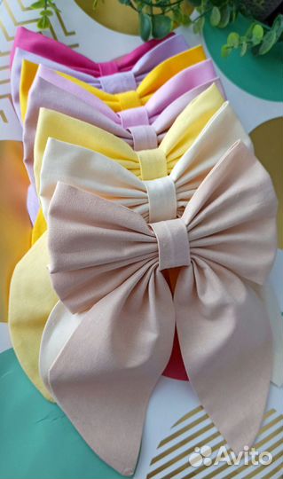 Бант из хлопка