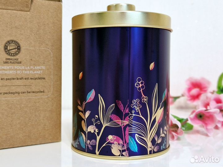 Банка для хранения с крышкой Ив Роше фиолетовая