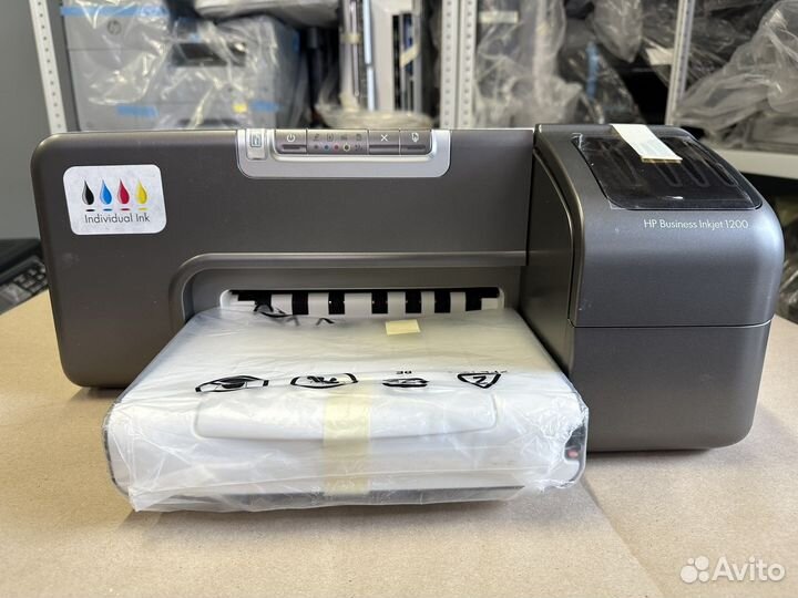 Принтер HP Business InkJet 1200DTN, цветн., A4