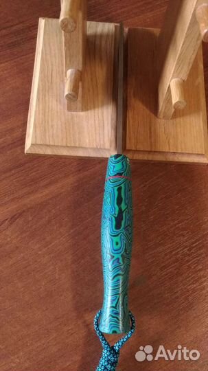 Нож туристический ручной работы