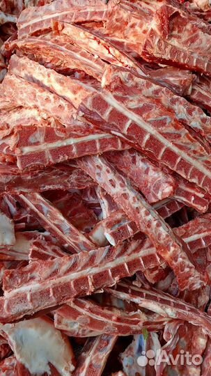 Мясо и кости для собак